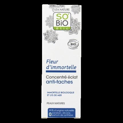 SO BIO FLEUR D’ IMMORTELLE CONCENTRÉ ÉCLAT ANTI-TACHES