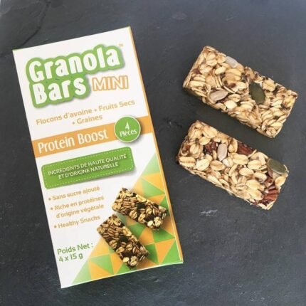 Barre de Granola Mini Protein Boost Régime Alimentaire Sain