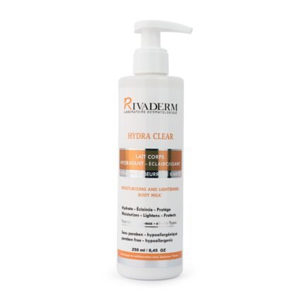 HYDRA CLEAR LAIT DE CORPS ECLAIRCISSANT DE RIVADERM -250 ML