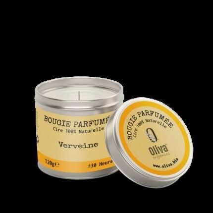BOUGIE PARFUMEE OLIVA ORGANICS 120GR